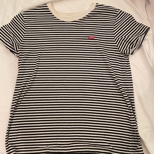 LEVIS striped t shirt womens